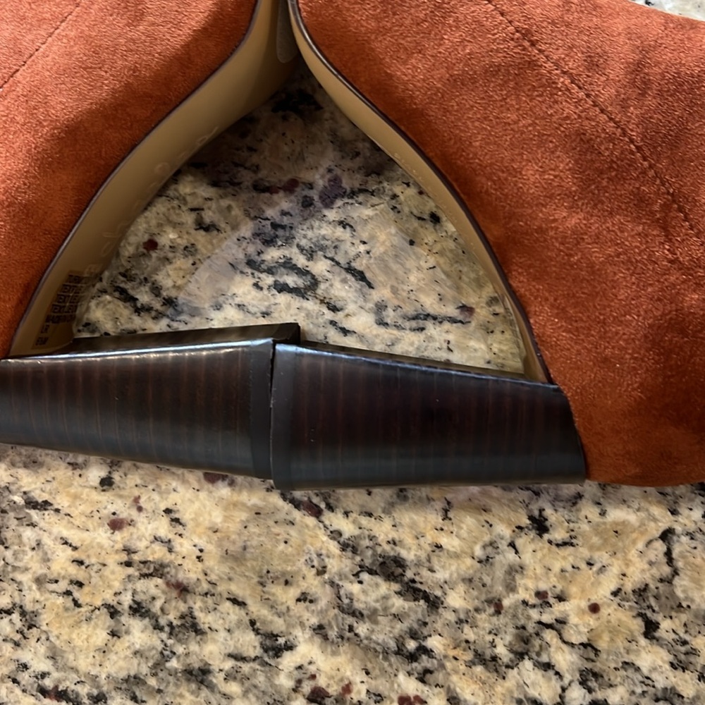 Charles David Faux Suede Pull On Boots - Picture 10 of 11